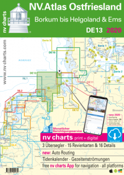 DE 13 - NV.Atlas Ostfriesland - Borkum bis Helgoland & Ems