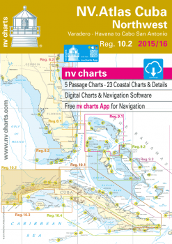 nv-charts Reg.10.2, Cuba Northwest, Varadero, Havana to Cabo San Antonio