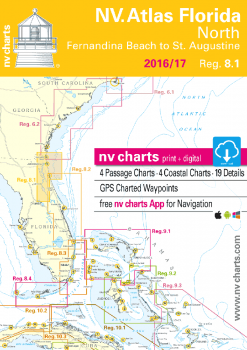 nv-charts Reg. 8.1, Florida, North, Fernandia Beach to St. Augustine