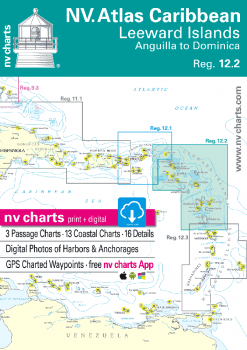 nv-charts Reg. 12.2, Leeward Islands, Anguilla to Dominica