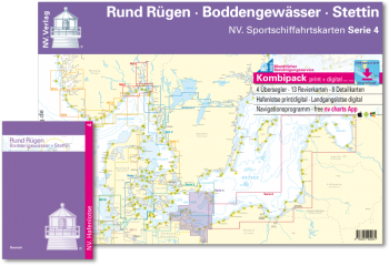 NV. Serie 4 Rund Rügen - Boddengewässer - Stettin
