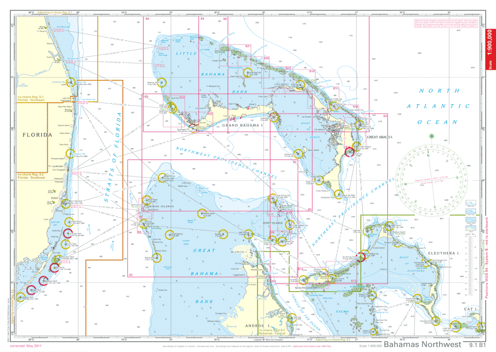 nv-charts Reg. 9.1, Bahamas North West