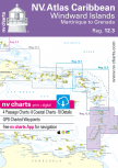 nv-charts Reg. 12.3, Windward Islands, Martinique to Grenada